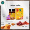 Mật ong 4 vị thảo dược Kim Cương Vàng