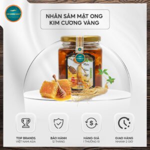 Nhân Sâm Mật ong Canada Kim Cương Vàng