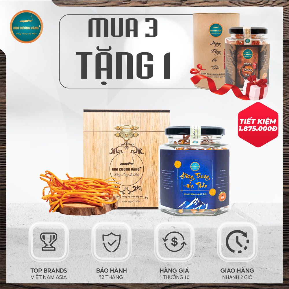 Đông trùng hạ thảo Kim Cương Vàng Store