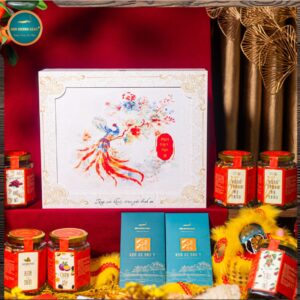 Quà tặng tết cao cấp Phụng Đáo Bình An Kim Cương Vàng