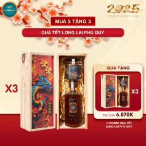 Ưu đãi quà tết Long Lai Phú Quý Kim Cương Vàng