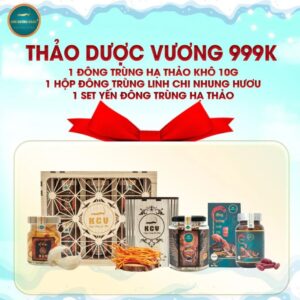 Kim Cương Vàng Store sale: Combo thảo dược vương 2 999k