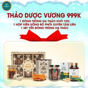 Kim Cương Vàng Store sale: Combo thảo dược vương 3 giá 999k